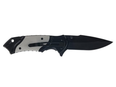 Нож складной Stinger, 120 мм, (черный)