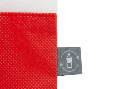 Сумка-шоппер двухцветная Revive из нетканого переработанного материала