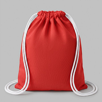 Рюкзак со шнурком Tenes из хлопка плотностью 140 г/м2