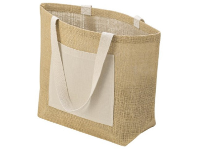 Сумка Jute джутовая с широким дном