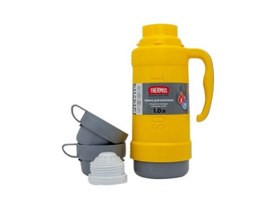 Термос со стеклянной колбой тм THERMOS PICNIC 40 Series Yellow 0