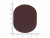 ПАТЧ ОВАЛ soft-touch (коричневый ) 6,0 х 5 ПАТЧ ОВАЛ soft-touch (коричневый ) 6,0 х 5