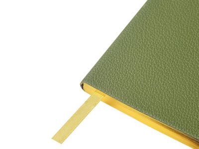 Еженедельник недатированный А6 "Verde" с нашивкой