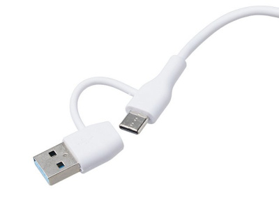 USB хаб «Memo», 2*USB, 2*Type C