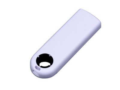 USB-флешка промо на 64 ГБ прямоугольной формы, выдвижной механизм