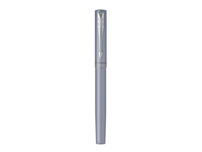 Перьевая ручка Parker Vector XL Silver Blue CT, цвет чернил blue, перо: F/M