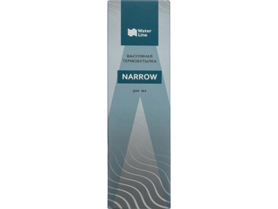 Термобутылка "Narrow" с вакуумной изоляцией, 500 мл