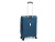 Чемодан TORBER ВИВИ, синий, полиэстер, 44 х 25 х 67 см