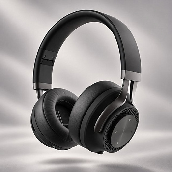 Беспроводные накладные наушники Stereo Style ANC , BT 5.0, ANC, 500мАч, черный