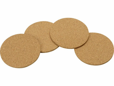 Набор костеров Bali из пробки в хлопковом мешке