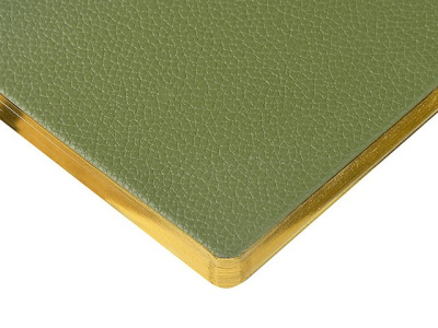 Еженедельник недатированный А6 "Verde" с нашивкой