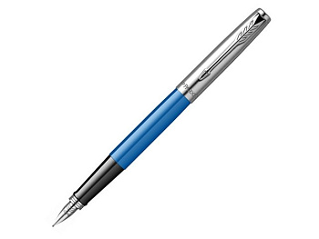 Ручка перьевая Parker Jotter Originals Blue Chrom CT, перо: F, цвет чернил: blue