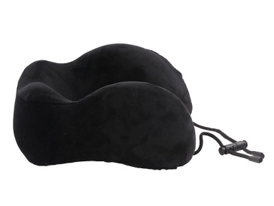 Подушка для путешествий с эффектом памяти Мемо "Bluewinder" Black