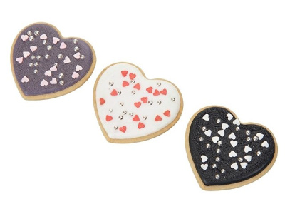 Набор пряников в форме сердец