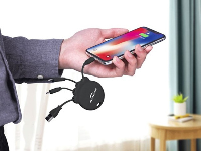 Портативное зарядное устройство «Octopus Booster», 1000 mAh