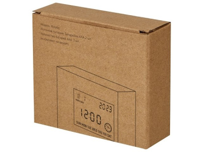 Настольные электронные мультифункциональные часы "Rotatio" с подсветкой