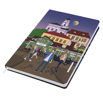 Записная книжка A5 Dziuna Театр в клетку 15