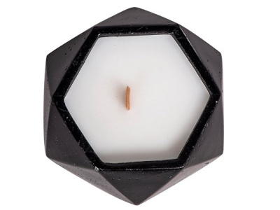 Свеча в декоративном стакане "Geometry"