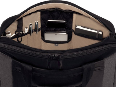 Портфель для ноутбука 16'' WENGER Underground, черный/серый, полиэстер, 43 x 9 x 31 см