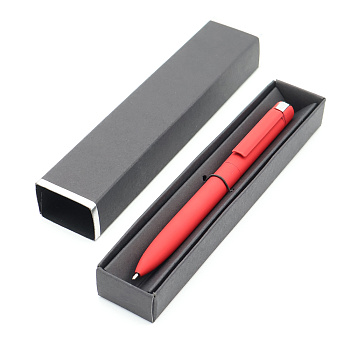 Ручка Espada в коробке Cradle чёрной с серебристым