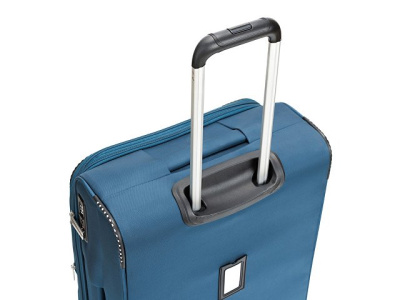 Чемодан TORBER ВИВИ, синий, полиэстер, 44 х 25 х 67 см