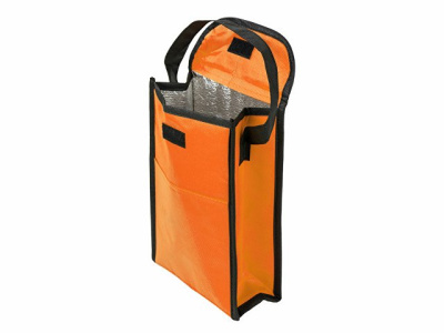 Сумка-холодильник Reviver на липучке из нетканого переработанного материала