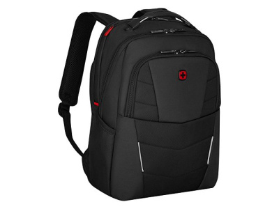 Рюкзак WENGER ALTAIR 15.6", черный, переработанный ПЭТ/Полиэстер, 32х21х44 см