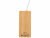 USB хаб с подсветкой лого «Reedia S5», 3*USB, 1*Type C, бамбук
