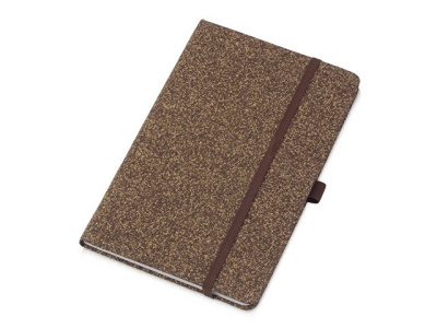 Блокнот из кофейных зерен А5 "Coffee notes", твердая обложка, 80 листов 70 гр/м2 белой бумаги