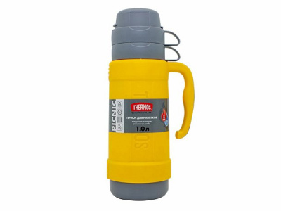 Термос со стеклянной колбой тм THERMOS PICNIC 40 Series Yellow 1