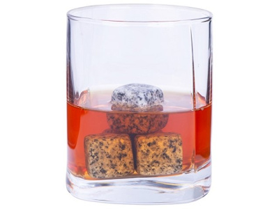 Камни для виски «Gentleman» в бархатном мешочке, 4 шт