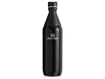 Бутылка для воды Stanley All Day Slim объемом 600 мл - черный глянцевый