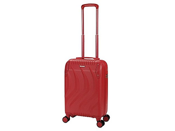 Чемодан TORBER В Отпуск, красный, ABS-пластик, 37 х 25 х 56,5 см, 36 л, 2
