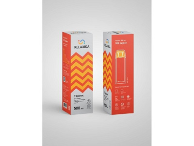Термос Relaxika 102, 2 чашки, 500 мл