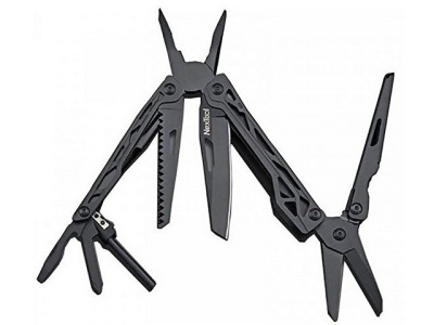 Мультитул Nextool Multifunctional Knife, 10 функций, черный (NE0123)