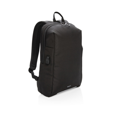 Рюкзак Swiss Peak с RFID-защитой и USB-A из rPET AWARE™, 15