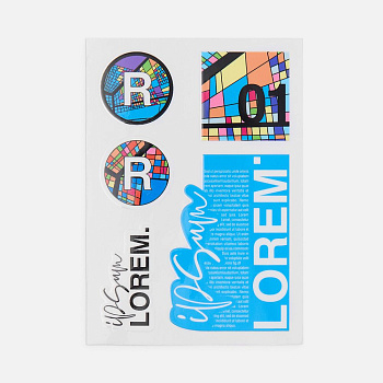 Наклейки UV-DTF Stiker Pack на заказ