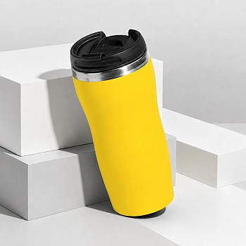 Термокружка "Double wall mug C1", soft touch, 350 мл