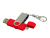 Флешка с  поворотным механизмом, c дополнительным разъемом Micro USB, 64 Гб