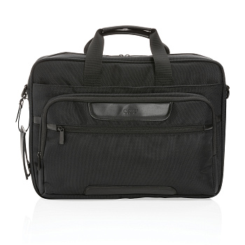Сумка для ноутбука Swiss Peak Voyager из RPET AWARE™, 15