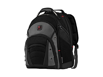 Рюкзак Synergy WENGER 16'', черный/серый, полиэстер/ПВХ, 36 x 26 x 46 см