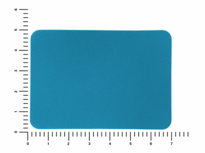 ПАТЧ ПРЯМОУГОЛНЫЙ nubuk (голубой) 5,0 х 7