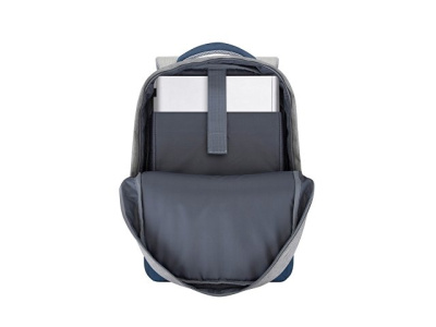 RIVACASE 7562 grey/dark blue рюкзак для ноутбука 15.6''