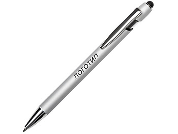 Ручка-стилус металлическая шариковая "Sway  Monochrome" с цветным зеркальным слоем